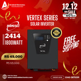 Homage Vertex SOLAR SUPPORTED INVERTER HVS 2414SCC 1200VA 1800W 12VDC 230VA Brand Warranty