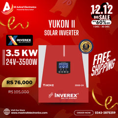 Inverex Yukon II 3.5KW Hybrid Solar Inverter
