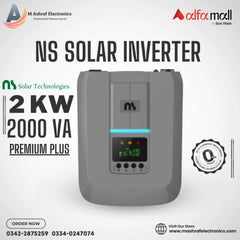 NS Premium Plus 2000 Solar Inverter UPS 2.0 KVA 24V DC (1800) Watt. Solar Charge Current
