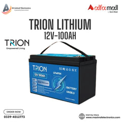Trion Solar Energy Storage System Lithium Battery 12v 100Ah M Ashraf Electronics