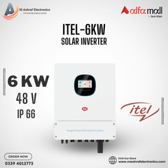 Itel 6KW IP66 Hybrid Max MPPT Charging Solar Inverter