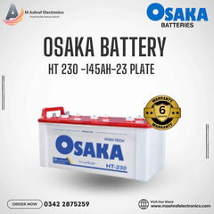 Osaka HT 230 23 Plates 145AH Battery 06 months Warranty
