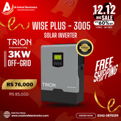 Trion Wise Plus-3004 3000W Off-Grid Solar Inverter with 3000W Solar Charge Controller