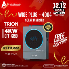 TRION WISE PLUS- 4004 4000W Off-Grid Solar Inverter with Solar Charge Controller