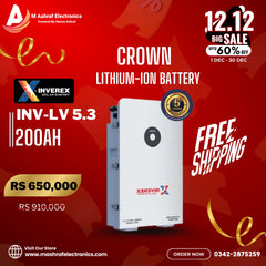 Inverex Lithium-ION Battery INV-LV 48V-5.3 200Ah 5 Year Warranty