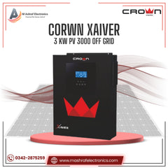 Crown Micro Xavier 3KW 3000 Watt Hybrid Solar Inverter Xavier Pure Sine Wave