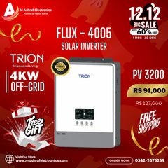Trion Flux 4005 3800Watts PV4200 Off Grid Solar Inverter & Controller
