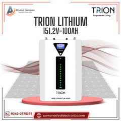 Trion WISE Solar Energy Storage System Built-in Wi-Fi and 51.2V 100Ah  48V  Lithium Battery 5 year Warranty M Ashraf Electronics