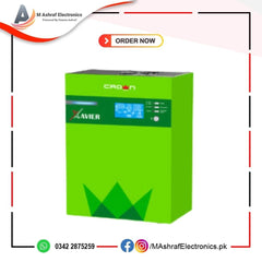 Crown Xavier Inverter 1.0 KVA 1200VA 900W Sine Wave Without Solar - M Ashraf Electronics