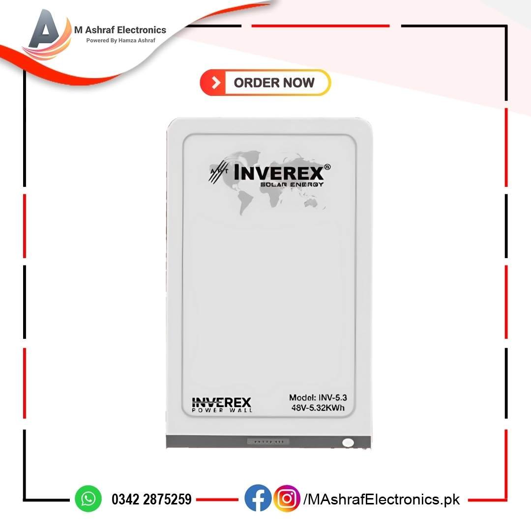 Inverex power wall 48v 100A 5.32kwh battery bank - M Ashraf Electronics