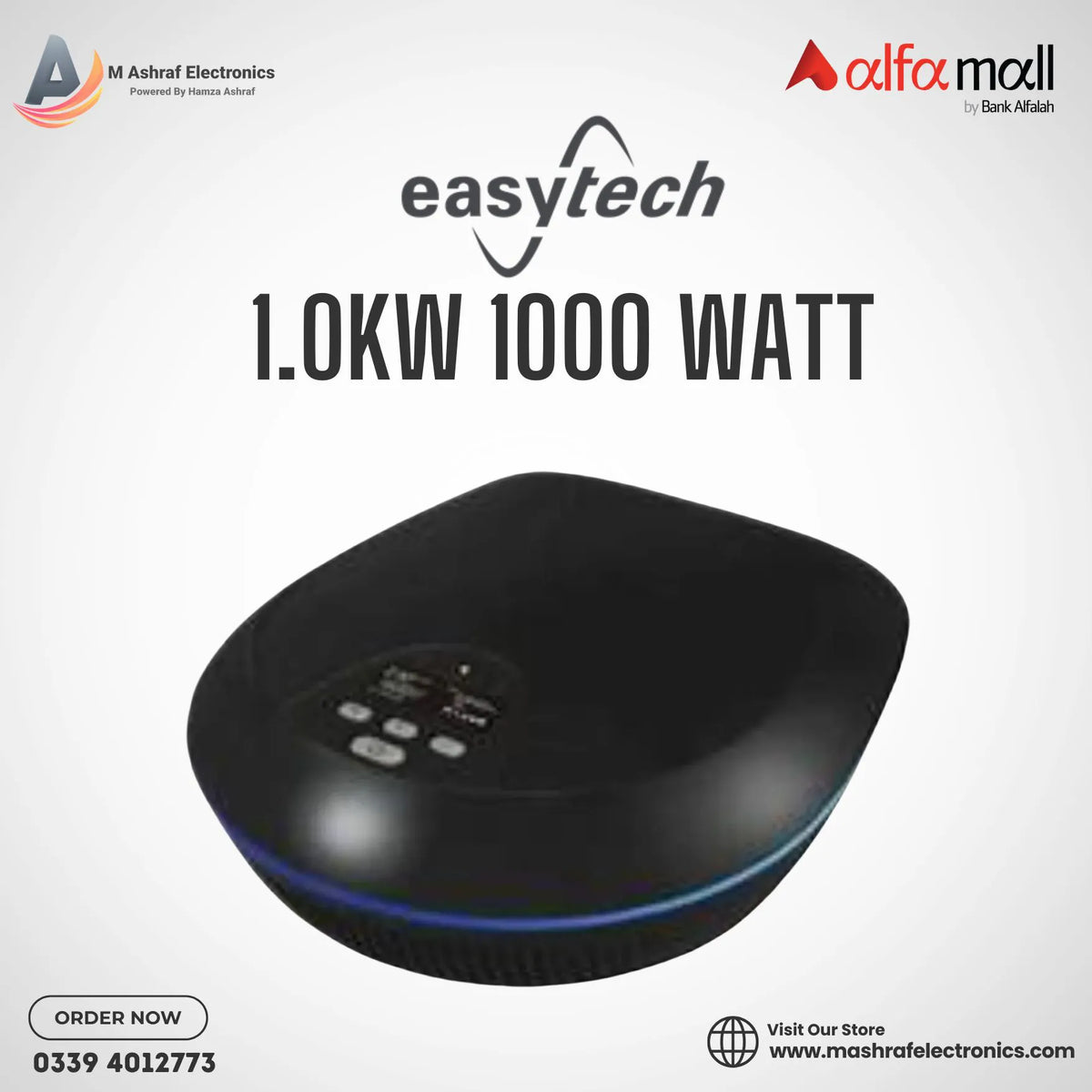 Easytech 1004 UPS 1.0 KVA Pure Inverter 12V DC (1000) Watts