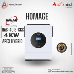 HOMAGE HAS-4018SCC (Hybrid) 4KW 4000Watt 27A Solar Inverter