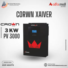 Crown Micro Xavier 3KW 3000 Watt Hybrid Solar Inverter Xavier Pure Sine Wave