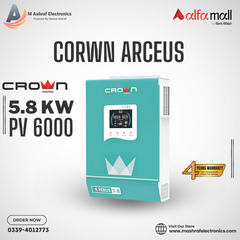 Arceus 5.8KW IP21  Hybrid Inverters  Single Phase