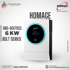 HOMAGE BOLT SERIES (HBS-6017SCC) UPS SOLAR SUPPORTED INVERTER
